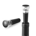 Ver imagem 2 de Tampa a Vacuo Rolha Vinho Acessorio Home&co Plástico 9x3x3cm Preto