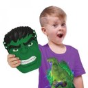 Ver imagem 3 de Moto Elétrica 6V Infantil Hulk Verde Brinquedos Bandeirantes