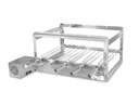 Ver imagem 1 de Grill Giratório em Inox para Churrasqueira com 5 Espetos - Infinity