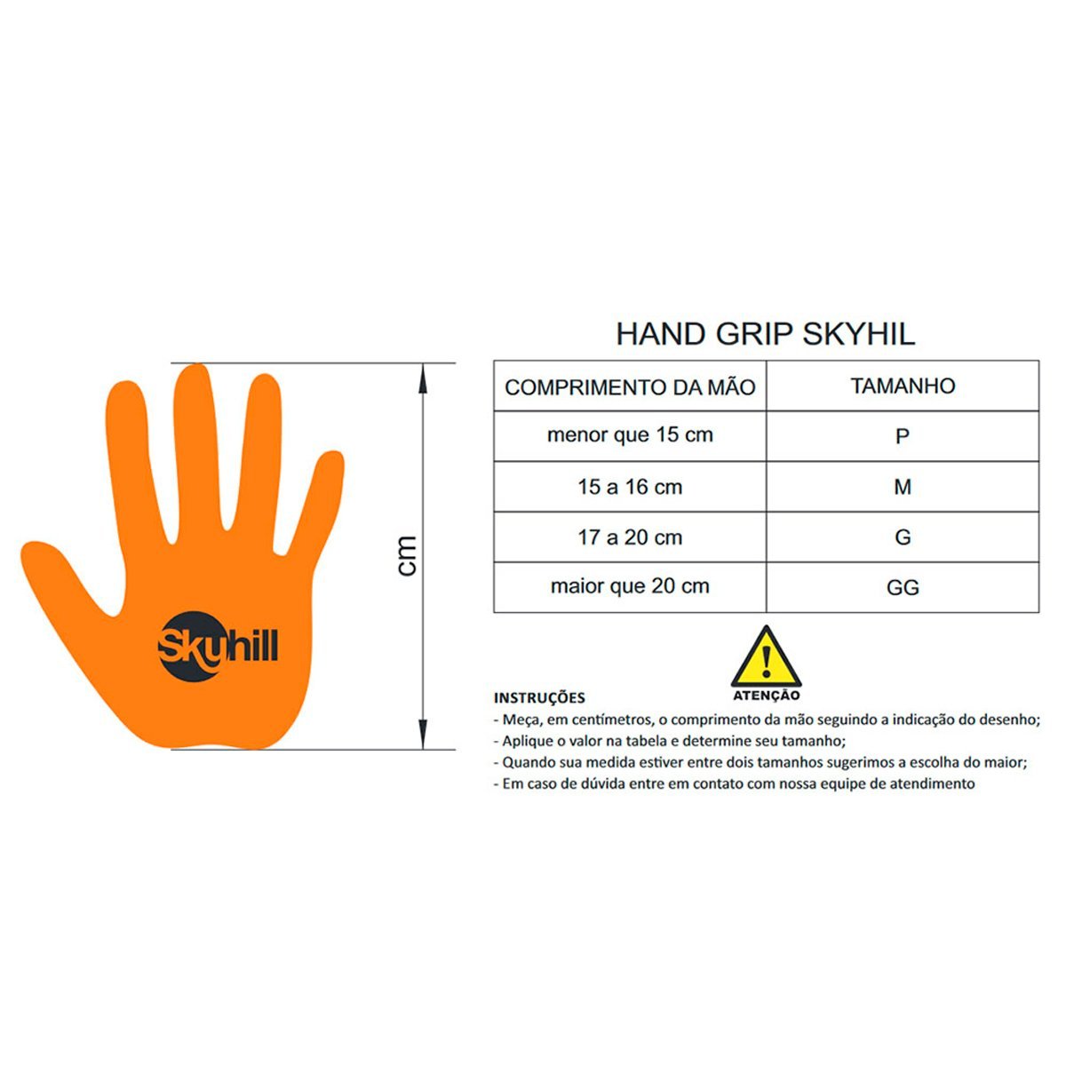Hand Grip Competition 2.0 Skyhill Luva Cross Training - Preto - GG - 8