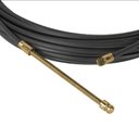 Ver imagem 3 de Passa Fio com Alma de Aço com Conexão 20 Metros Cinza