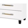 Cômoda 4 Gavetas Branco Brilho - Trinobél Móveis - 4
