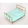 Cama Pet Baronesa M metal dourado - ovelha marfim - 3