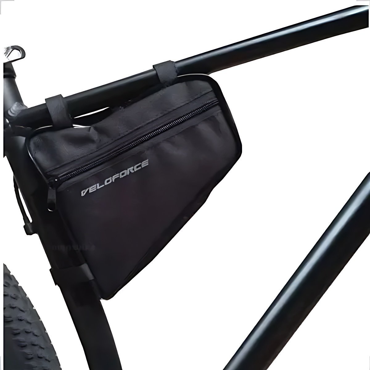 Bolsa Porta Objetos Mtb Quadro de Bicicleta Preto Veloforce - 2