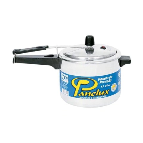 Panela de Pressão Panelux 4,5 Litros Prata