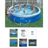 Piscina Bestway 10179 Litros Completa ESCADA Capa Forro Bomba Filtro 110v - 1