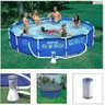 Piscina Intex 6503 Litros com Bomba Filtrante 2006 LH 110v + CAPA - 1