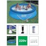 Piscina Intex 5621 Litros com Capa com Bomba de Inflar com BOMBA FILTRANTE Intex 2006 LH 220v - 1