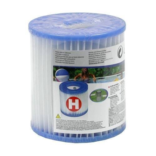 Kit com 03 unidades do Cartucho H Refil Filtro para Bomba Filtrante Intex 1250 LH - 3