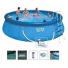 Piscina Intex 20647 Litros com Bomba Filtro 110v Capa Forro Escada #28175 - 1
