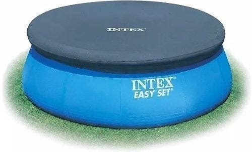 Piscina Intex 20647 Litros com Bomba Filtro 110v Capa Forro Escada #28175 - 4