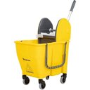 Ver imagem 1 de Conjunto Doblô com Balde e Espremedor Amarelo de 30 Litros - Ny108 - Bralimpia Balde Espremedor Dobl