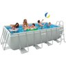 Piscina Intex 6836 Litros Retangular Estrutural com Capa Forro Escada Bomba Filtro 220v #28350 - 2