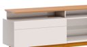 Ver imagem 4 de Rack com Painel Classic +2G 2.2 com Led Nature com Off White - Imcal Móveis