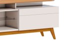 Ver imagem 5 de Rack com Painel Classic +2G 2.2 com Led Nature com Off White - Imcal Móveis