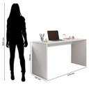 Ver imagem 4 de Mesa para Computador Gávea C/ Gaveteiro Gávea Branco