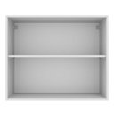 Ver imagem 7 de Armário Aéreo 80 Cm 2 Portas Branco/crema Agata Madesa