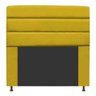 Cabeceira Estofada Argentina 160CM Queen Courino Amarelo - D A DECOR - 1