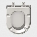 Ver imagem 5 de Assento Sanitário em Resina Termofixa para As Louças Carrara Link Vesuvio Soft Close Tupan