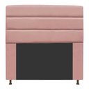 Ver imagem 1 de Cabeceira Estofada Argentina 100CM Solteiro Suede Rosê - D A DECOR