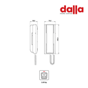 Ver imagem 5 de Interfone Residencial Hdl Azs01 Branco