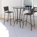 Ver imagem 2 de Kit 2 Banqueta Alta para Cozinha Bistrô Balcão Bar Preto