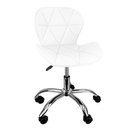 Ver imagem 2 de Kit 3 Cadeiras Slim Office Estofada Base Giratória Cromado 