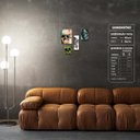 Ver imagem 2 de Skull - Quadros ou Placas Modulares com 4 Peças