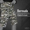 Bermuda cargo 8 bolso cintura ajustavel - 46 - Verde escuro - 7