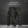 Calça Cargo Tatica 6 Bolso Poly Rip Stop Tamanho Grande - Creme - 40 - 3
