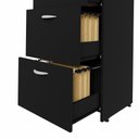 Ver imagem 7 de Arquivo New City 4 Gavetas para Pasta Suspensa 46,5 cm Preto Gebb Work