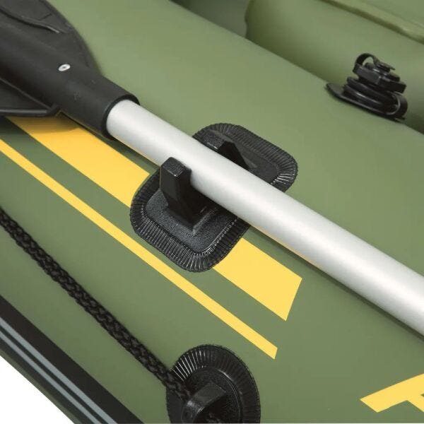 Bote Inflável Bestway Marine Pro Par de Remos 3 Pessoas Bomba #65096 - 9