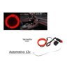 Fita Fio Neon Carro Automotiva Led 5 Metros Isqueiro Flexível 12v Vermelho - 2