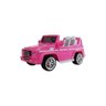 Jipe Elétrico Infantil Mercedes Benz G 55 AMG cor ROSA com Controle Remoto - 3