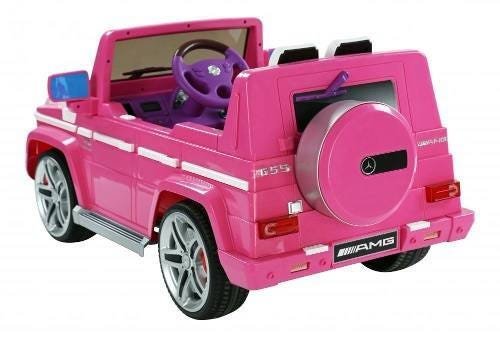 Carro Jeep Para A Barbie Com Controle Remoto Rosa