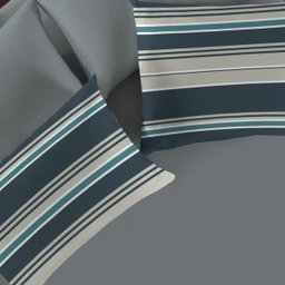 Jogo de Cama Portallar Queen Malha Troia 3 Pçs Cinza - 2 Jogo de Cama Portallar Queen Malha Troia 3 Pçs Cinza - 2