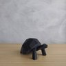 Tartaruga Geométrica Decorativa - Preto - 2