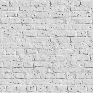 Papel de Parede Pedras Tijolinho Branco Autocolante Adesivo 3mx58cm