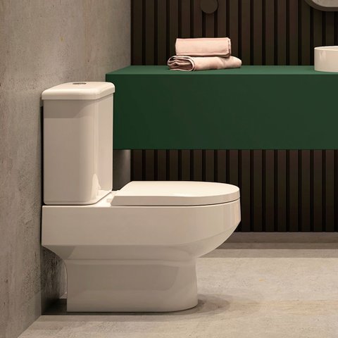 Assento Sanitário em Polipropileno para As Louças Carrara Link Tupan Branco