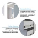 Ver imagem 7 de Quarto de Canto Casal com Guarda Roupas com Espelho e Mesas de Cabeceira Alpes Luciane Móveis
