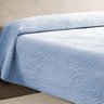 Kit Colcha Super King 3 Peças Cobreleito Bouti Habitat Relevo 280x300cm Azul Claro - 4