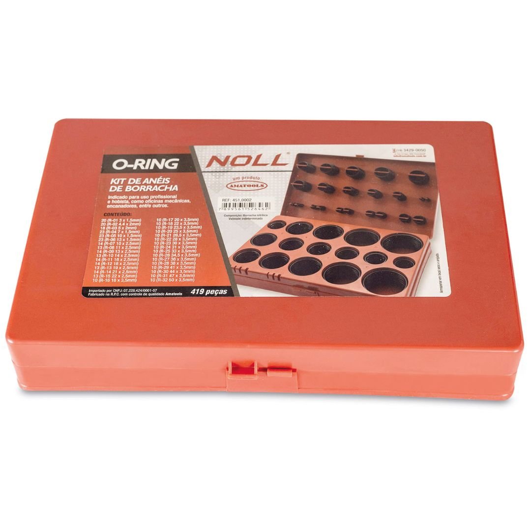 Kit Anéis de Borracha O-ring - Noll - 5