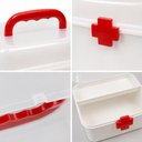 Ver imagem 5 de Maleta Medicamentos Primeiros Socorros Organizadora Caixa Gaveta Removivel Plastica Compacta para Re