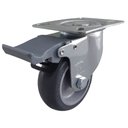 Ver imagem 1 de Rodízio Giratório com Capacidade de 80 Kilos GLRON 312 BP - 120843 - ROD-CAR