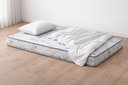 Ver imagem 3 de Colchão Solteiro Ortopédico D33 Espuma Firme 88x188x25 Cor:branco