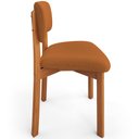 Ver imagem 6 de Kit 05 Cadeiras para Sala de Jantar Cozinha Living Estofada Dara L02 Bouclê Terracota - Lyam Decor