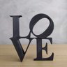 Palavra Love Decorativa - Preto - 1