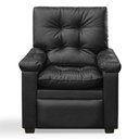 Ver imagem 4 de Poltrona do Papai com Massagem Couríssimo Preto Imperador - SOFA STORE