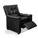 Ver imagem 2 de Poltrona do Papai com Massagem Couríssimo Preto Imperador - SOFA STORE