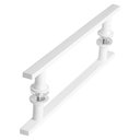 Ver imagem 7 de Puxador de Porta Branco Vidro Pivotante Madeira 30cm M.s